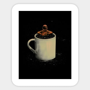 Space Coffee Sticker